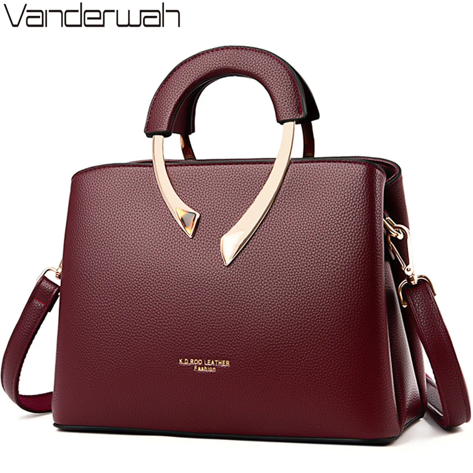 Women Bags Offers - حقيقي VANDERWAH جودة عالية بولي Leather