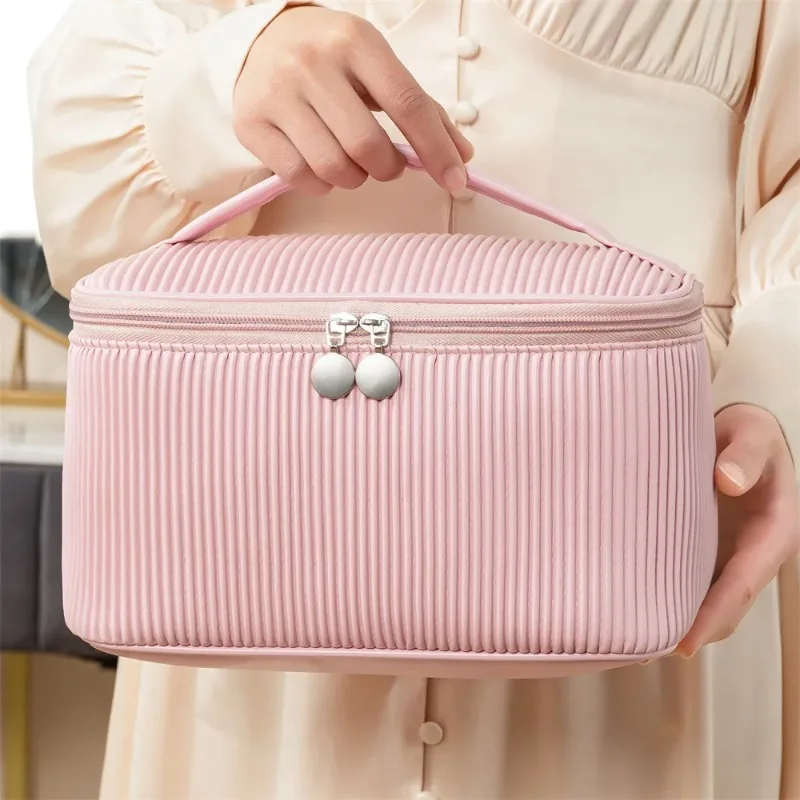 Women Bags Leather - حقيبة مكياج لطيفة من جلد البولي