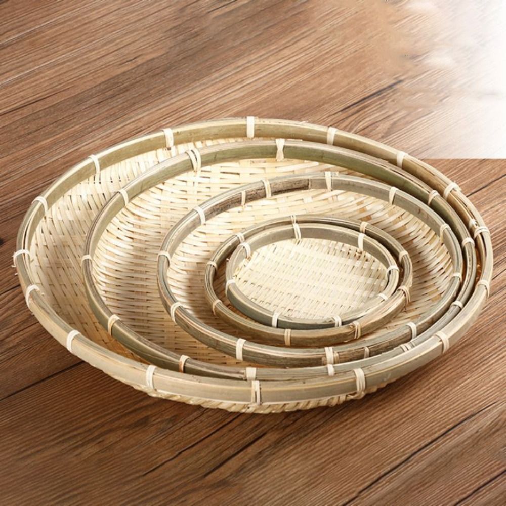 Basket Bag Wicker - اليدوية المنسوجة علبة الخيزران الخيزران جولة
