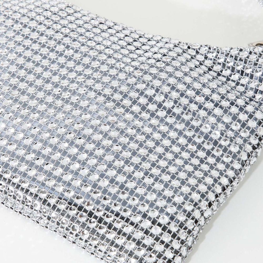 حقيبة سهرة فرنسية لامعة صغيرة، - مراجعة Clutch Bag Evening وسعره