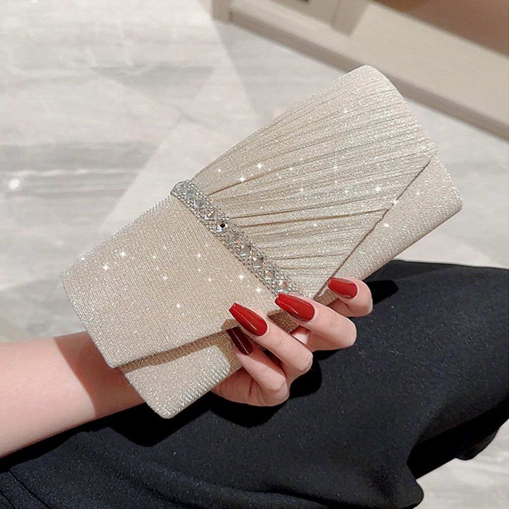 سلسلة نسائية حقيبة كتف عشاء حق - مراجعة Clutch Bag Evening وسعره
