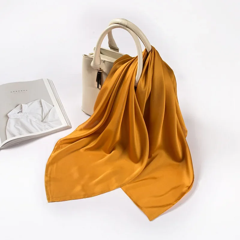 وشاح ساتان نسائي 70 سم بلون مو - مراجعة Women Bags Daily Use وسعره