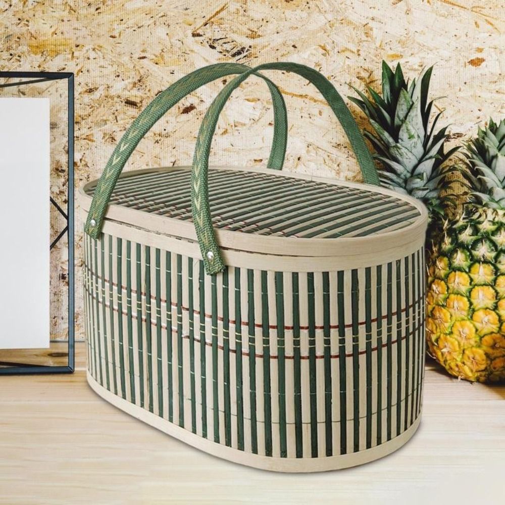 سلة متينة مصنوعة يدويًا من الخ - مراجعة Basket Bag Wicker وسعره