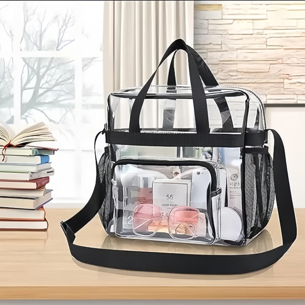 حقيبة حمل شفافة متينة من البلا - مراجعة Women Bags Office وسعره