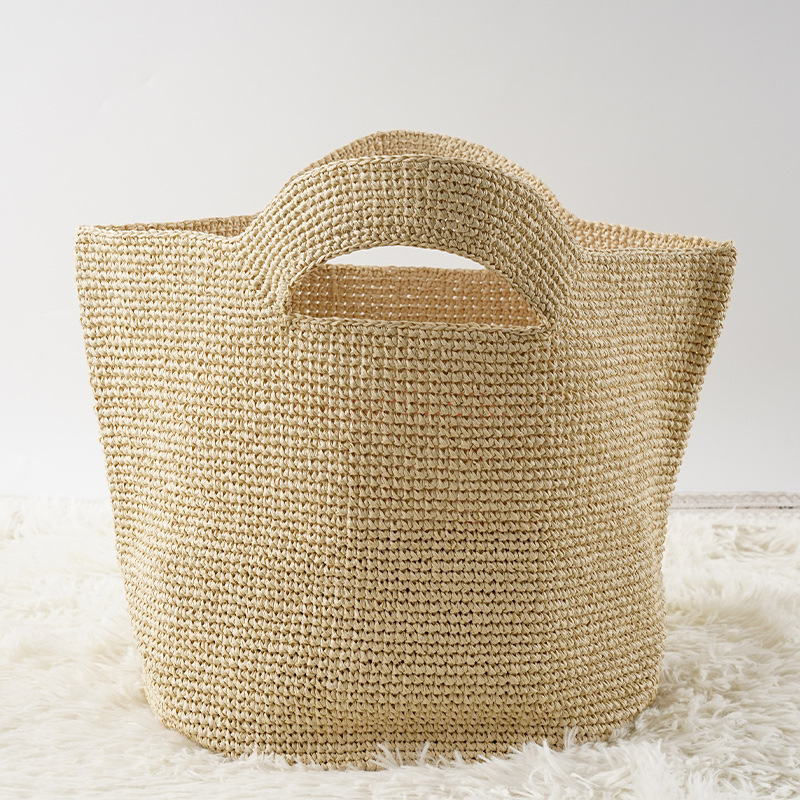 حقيبة يد نسائية فاخرة مصنوعة ي - مراجعة Women'S Raffia Bags وسعره