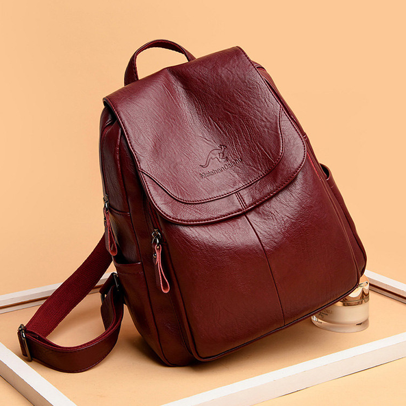 حقيبة ظهر نسائية من الجلد النا - مراجعة Women Bags In Sale وسعره