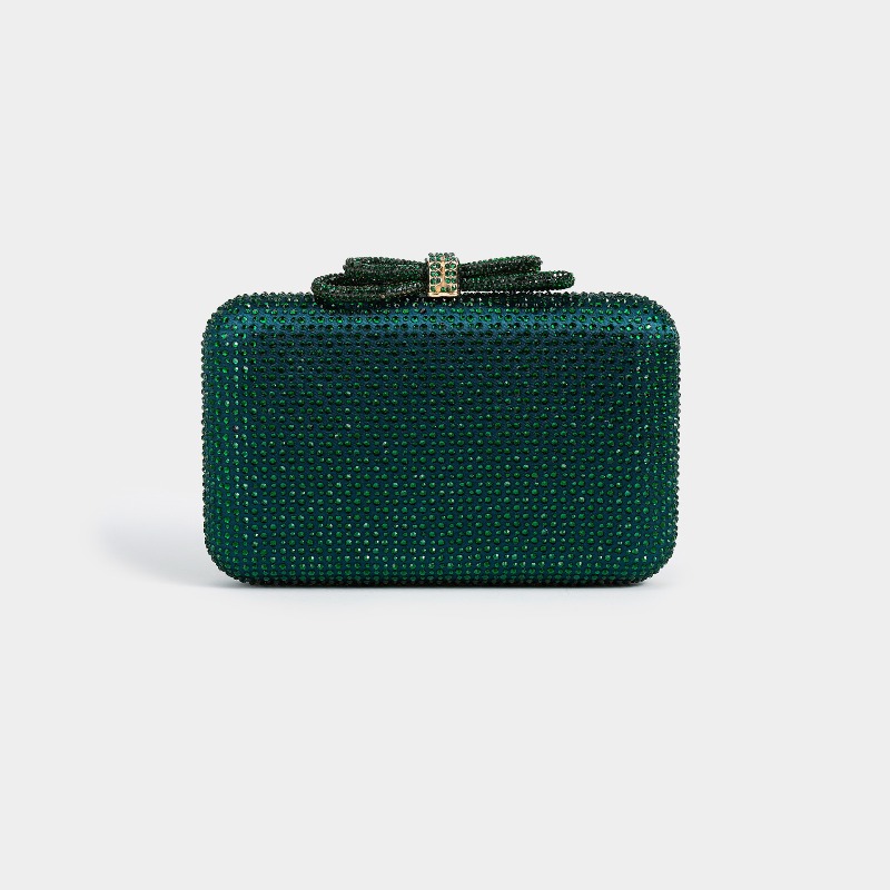 حقائب يد نسائية مرصعة بالكريست - مراجعة Clutch Bag Evening وسعره