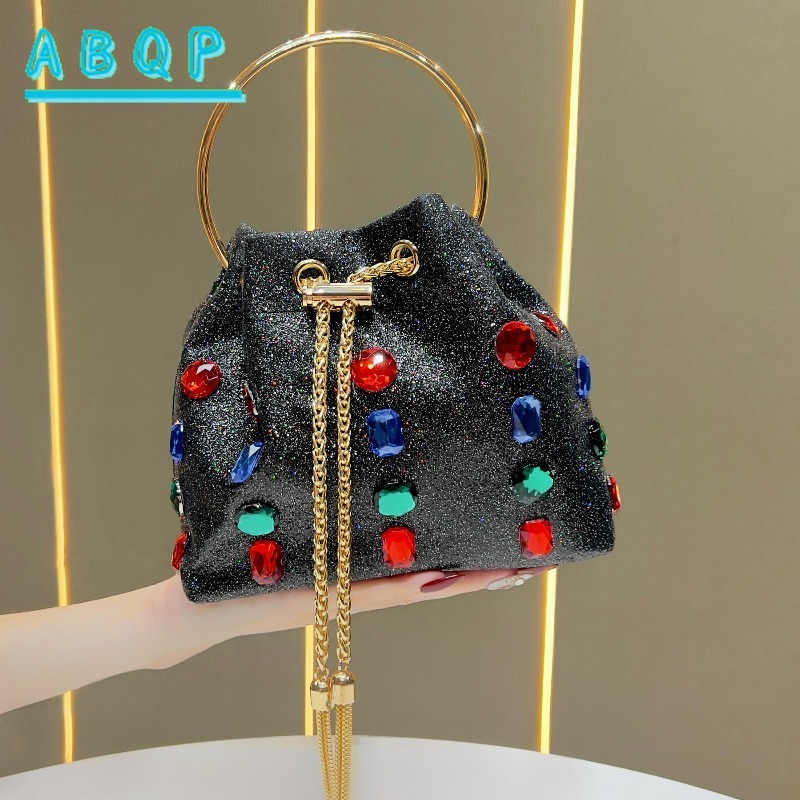 حقيبة سهرة نسائية فاخرة مرصعة  - مراجعة Women Bags In Sale وسعره