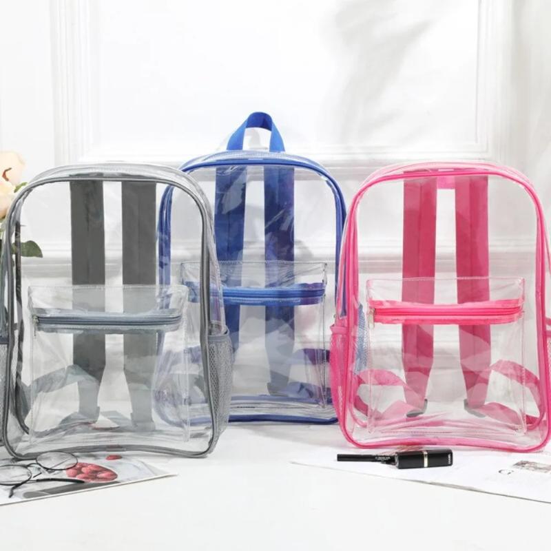 حقيبة ظهر شفافة للسفر، سعة كبي - مراجعة Women Bags Daily Use وسعره